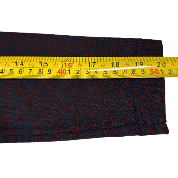 Marc Lauge By the Sea Long Cardigan Women's M Open Front Rusty Brown Cheetah - Picture 6 of 7